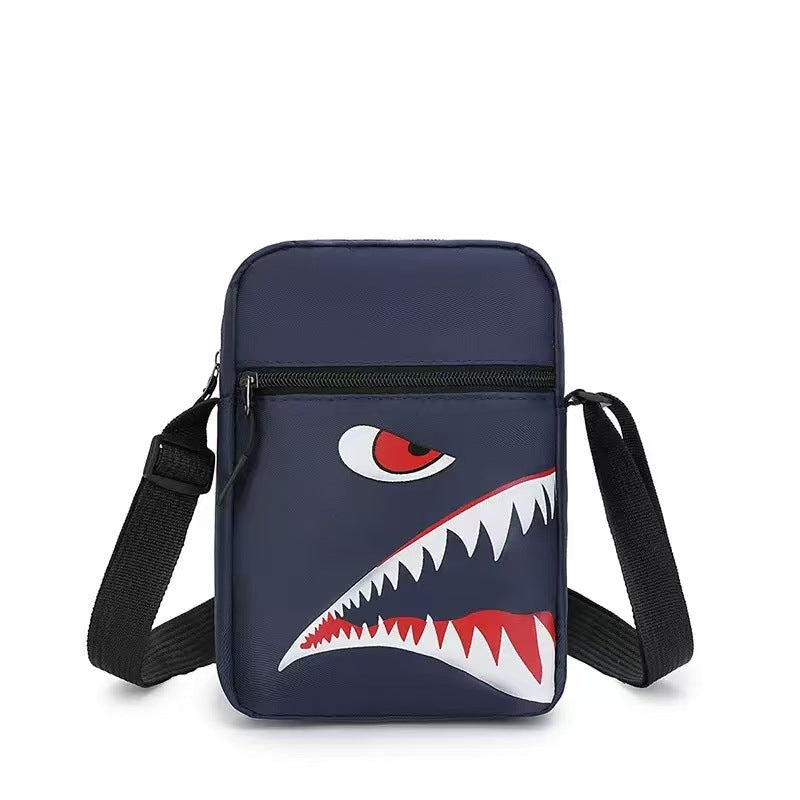 Fashionable Nylon Shoulder Bag with Multiple Pockets for Men and Women, Perfect for Daily Commute and Travel