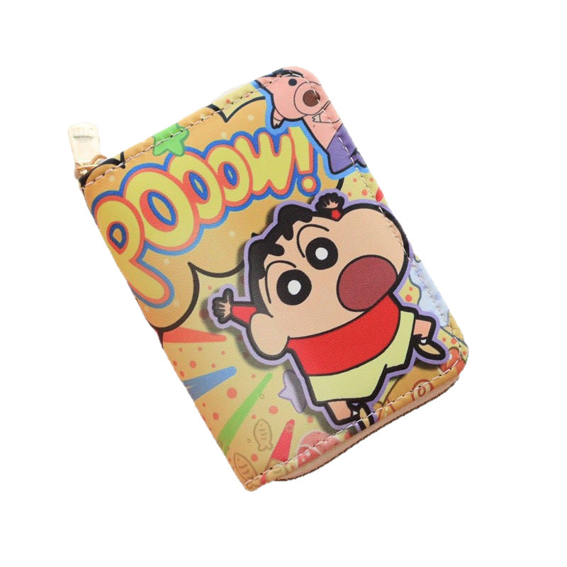 New Cute Xiaoxin Small Coin Purse Cartoon Cartoon Male and Female Students Short Zipper Wallet