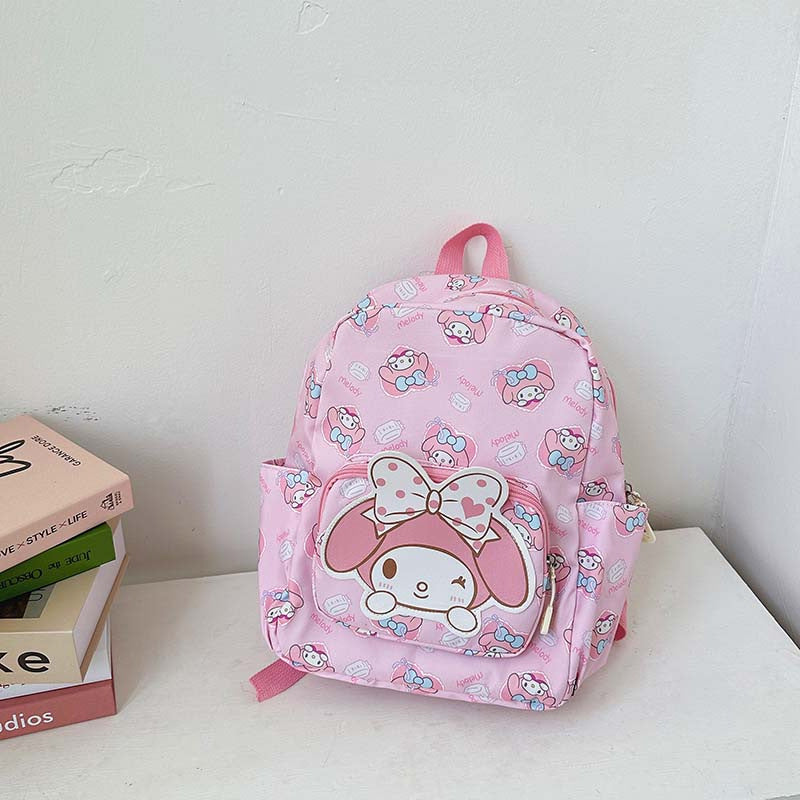 Children's Cartoon Cute Backpack Portable Burden Alleviation Large Capacity Universal for Boys and Girls