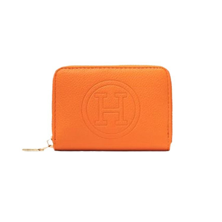 New Exquisite Small Multiple Card Slots Organ Zipper Card Holder Large Capacity Bank Card Document Package