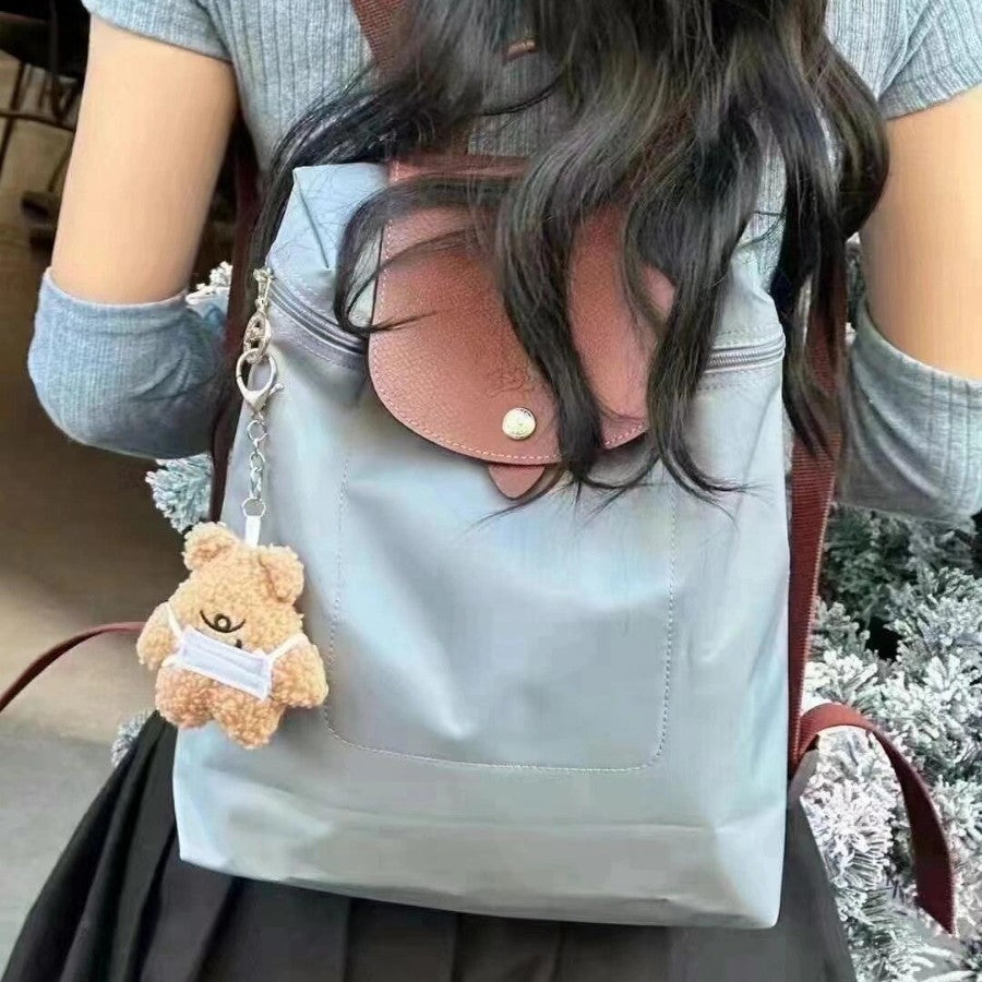 Commemorative Waterproof Folding Backpack Fashion Leisure Travel Lightweight Backpack