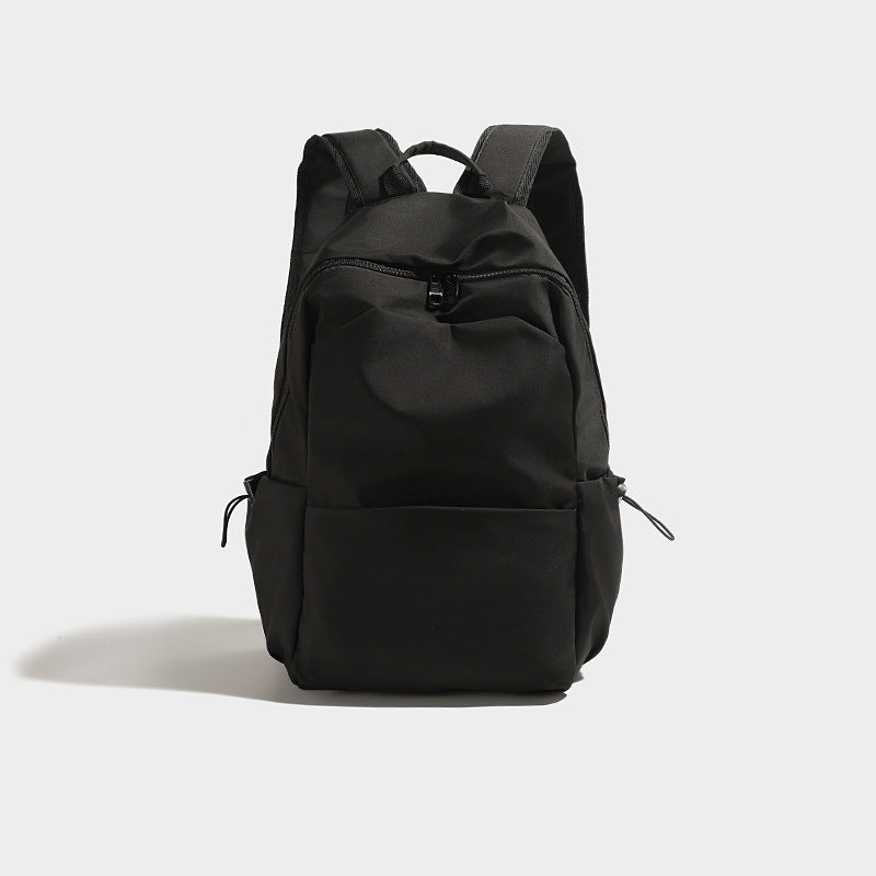 Simple Backpack New Men's and Women's Backpack Junior and Middle School Students Schoolbag Large Capacity Travel Bag