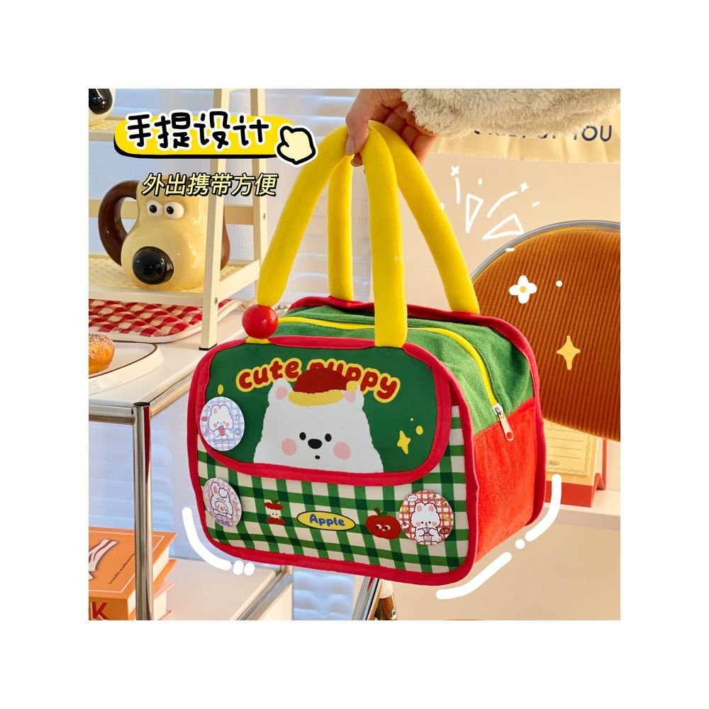 Small House Lunch Bag Thermal Bag Handbag Lunch Box Bag Office Worker with Rice Student Lunch Bag Cute Lunch Box Bag