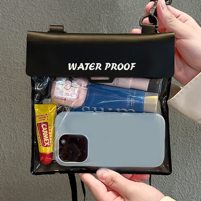 Waterproof Touch Screen Cell Phone Storage Bag Swimming Diving Outdoor Large Capacity Crossbody Multifunctional Storage Bag
