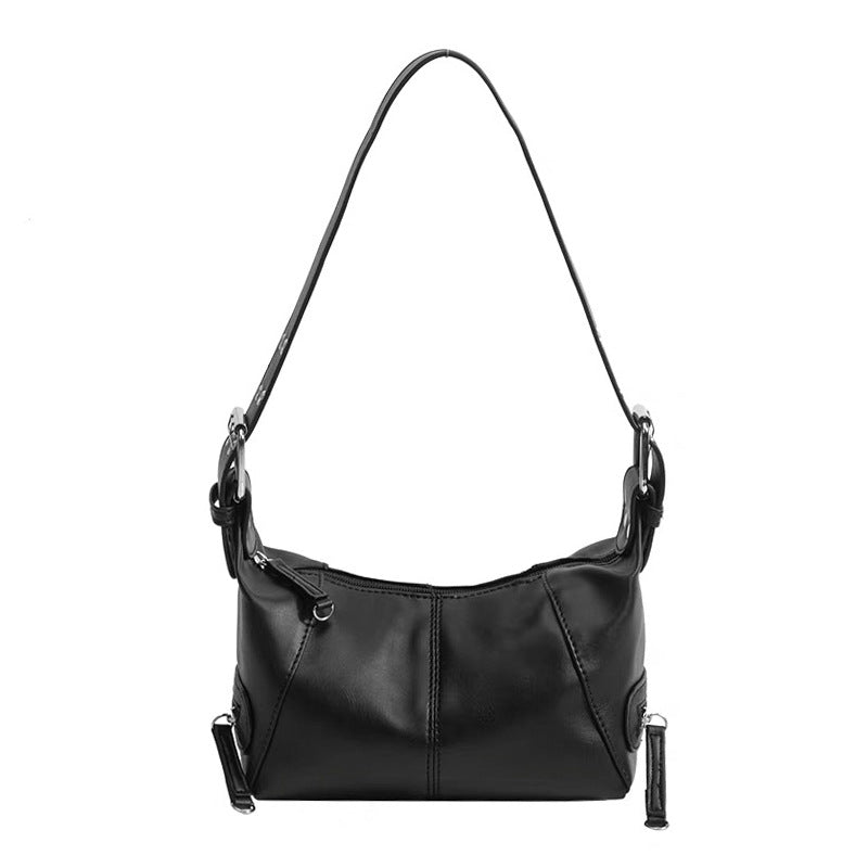 Cool Street Style PU Leather Shoulder Bag Design Everyday Joker Fashion Underarm Bag