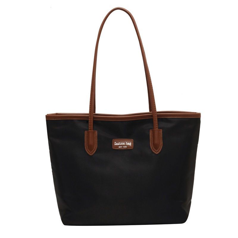 Tote Bag Women's Large Capacity New Commuting Fashion Portable One-Shoulder Oxford Cloth Bag