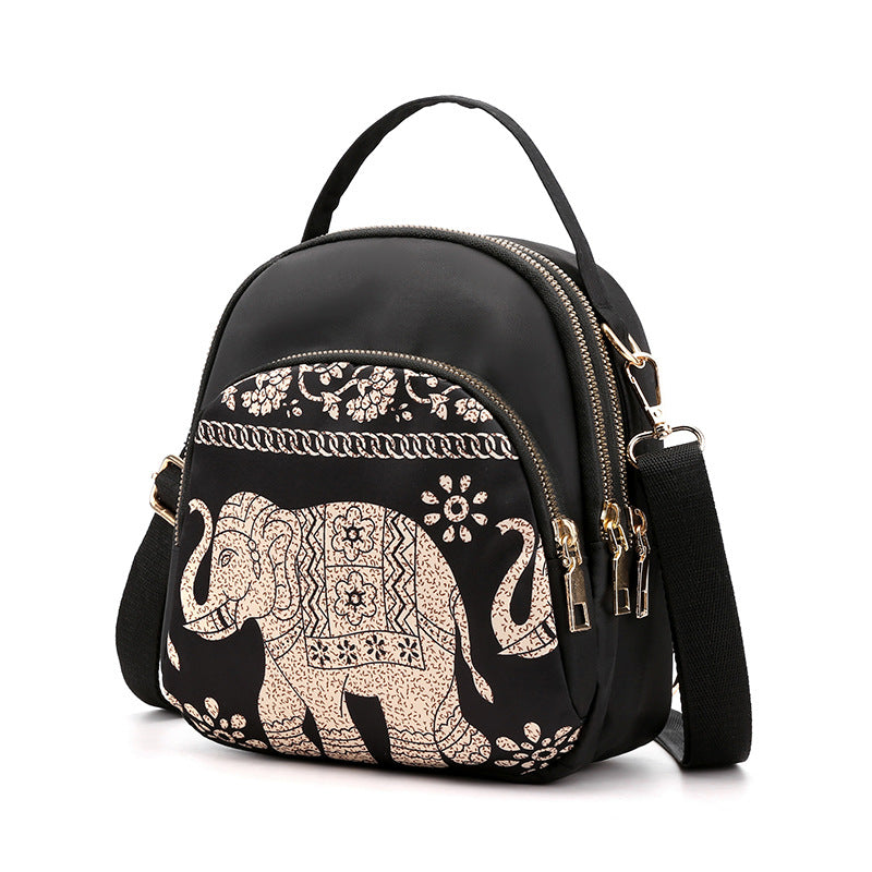 Women's Bag New Casual Korean Multi-Purpose Shoulder Bag Mini Double Backpack