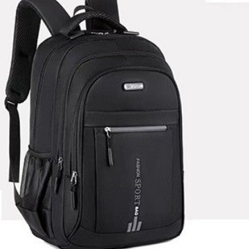 Men's Large Capacity Backpack Airpillow Straps Breathable Design Suitable for Business Travel Students Daily Use