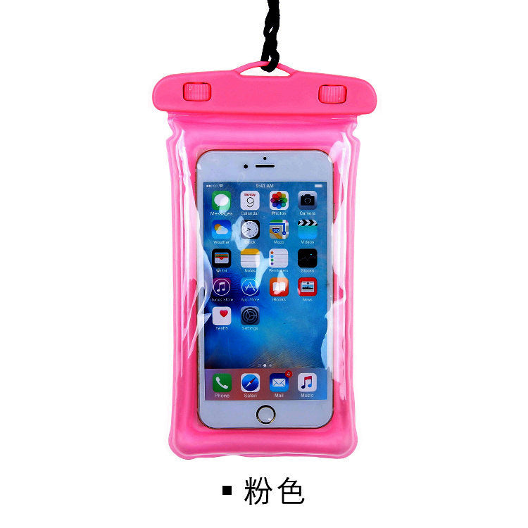 Thick Waterproof Phone Pouch with Air Cushion for Swimming, Diving, Outdoor Activities and Underwater Photography