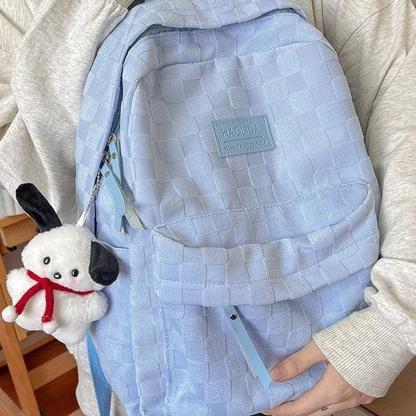 Stylish Quilted Backpack for Students and Daily Use with Large Capacity and Comfortable Design
