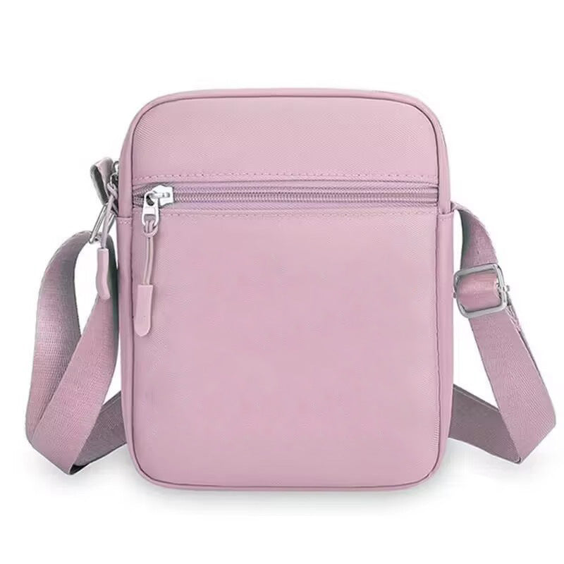 Minimalist Waterproof Crossbody Bag with Multiple Pockets for Women, Fashionable Oxford Fabric Mini Shoulder Bag