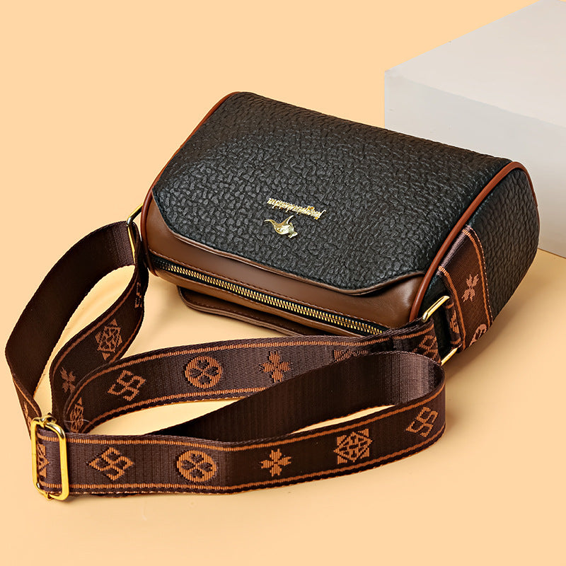 New Pillow Bag Women's Soft Leather High-Grade Large Capacity Fashion All-Match Shoulder Messenger Bag