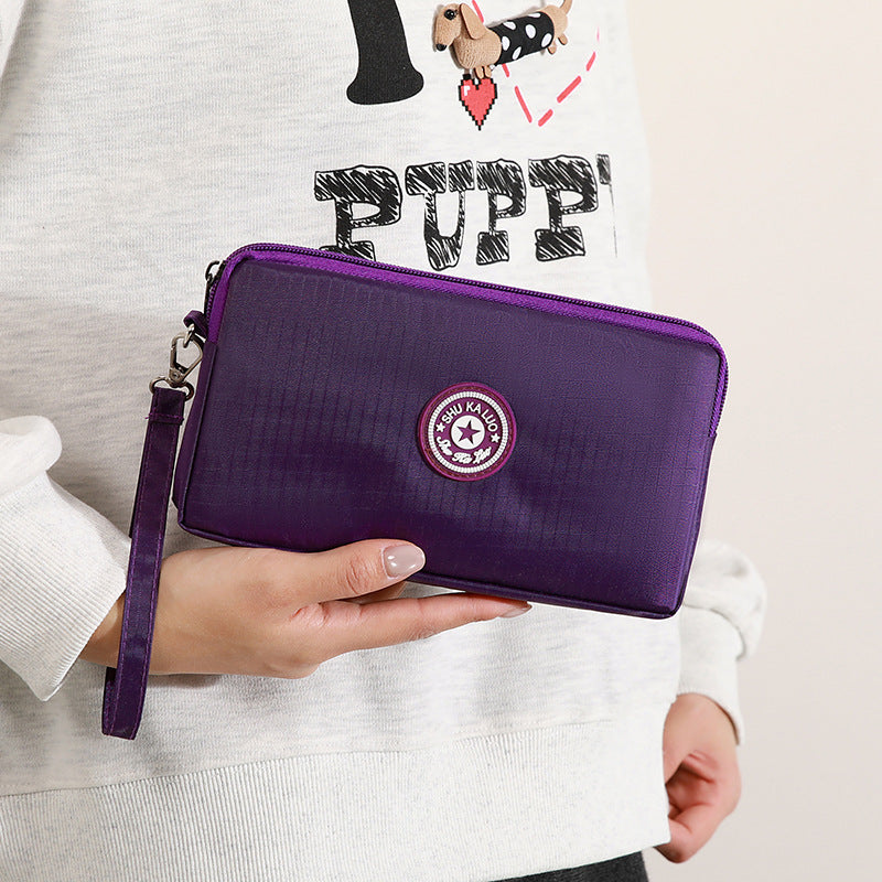 Stylish Minimalist Single-Layer Large Capacity Clutch Wallet for Phone and Essentials, Perfect for Daily Use and Travel