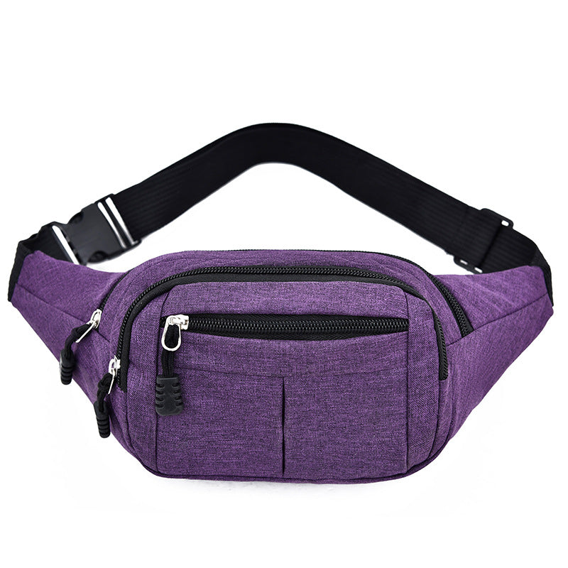 Waist Bag Men's Casual New Shoulder Chest Bag Lightweight Exercise Travel Crossbody Backpack