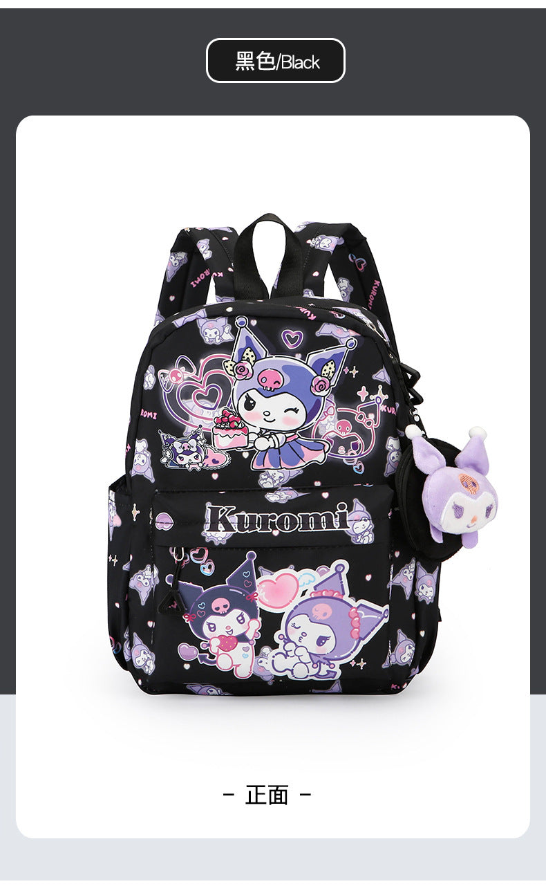 Cartoon Schoolbag Boys and Girls New Trendy Ultra-Light Good-looking Exquisite Kindergarten Parent-Child All-Match Backpack