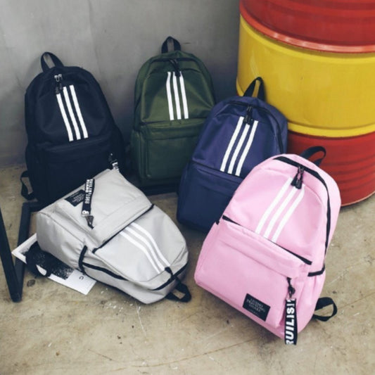 2025 New Fashion Lightweight Backpack for Men and Women, Large Capacity Campus Travel Bag with Arc Shoulder Straps and Oxford Fabric