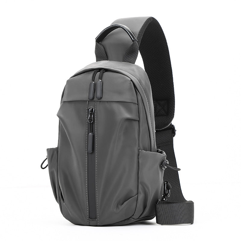 Men's Crossbody Bag Chest Bag Business Outdoor Travel New Nylon Waterproof Shoulder Bag