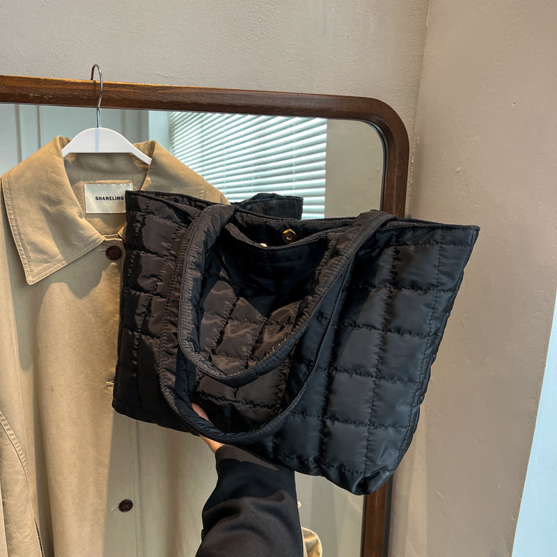 Underarm Bag Women's Fashion Casual Large Capacity New Korean Style Simple Western Style Shoulder Messenger Tote Bag