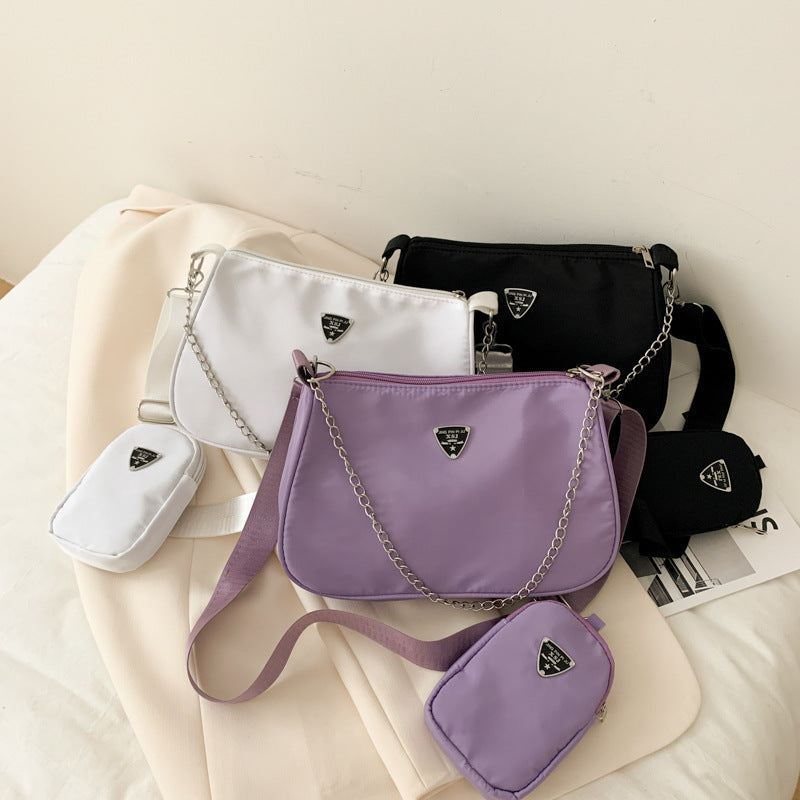 New Simple Small Crossbody Bag Women's Solid Color Casual Messenger Bag Shoulder Bag
