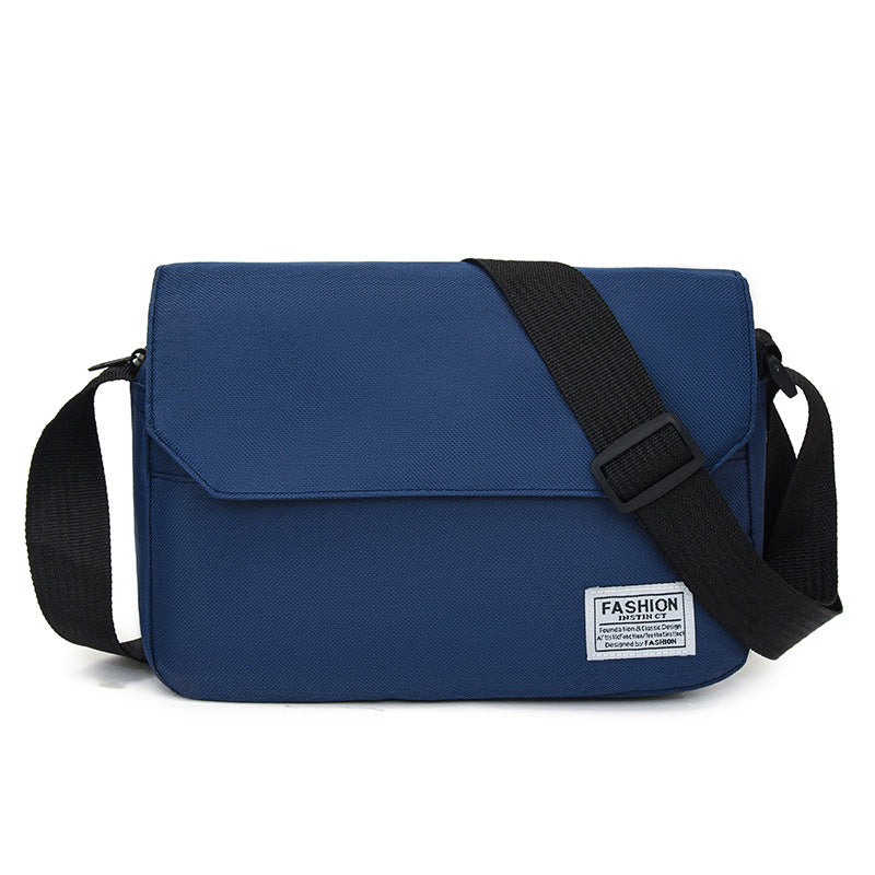 Men's Messenger Bag Fashion Simple Shoulder Bag Large Capacity Waterproof Lightweight Outdoor