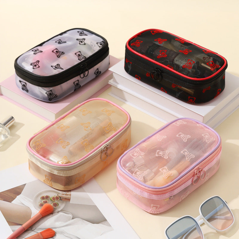 Cosmetic Bag Female Portable Toiletry Bag Large Capacity Travel Cosmetics Storage Portable
