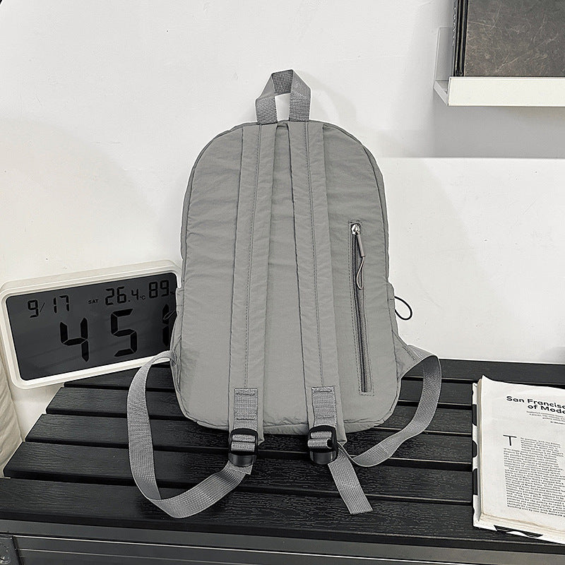 Japanese Style College Students Bag Trendy Cool Large Capacity Couple Backpack Korean Style Casual All-Matching Backpack
