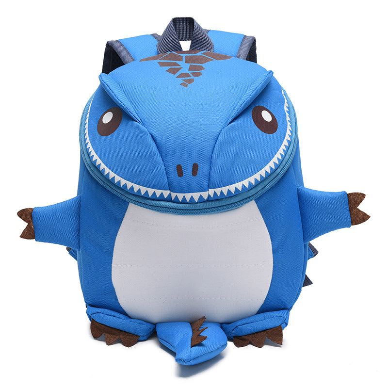 Cute Dinosaur Backpack for Kids Toddler School Bag Cartoon Design Anti-theft Lightweight Dual Shoulder Bag