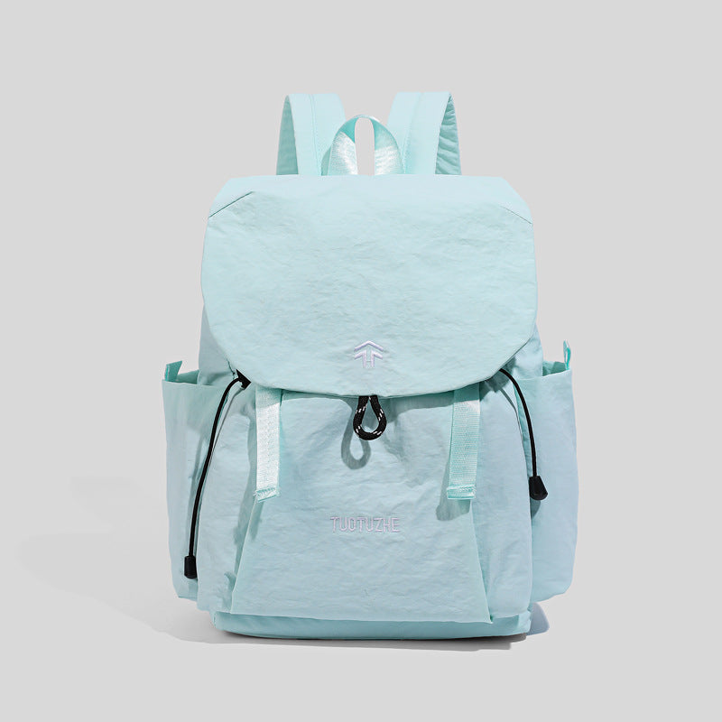 Backpack Men's and Women's Japanese Travel Super Lightweight Backpack Korean Outdoor Camping Backpack