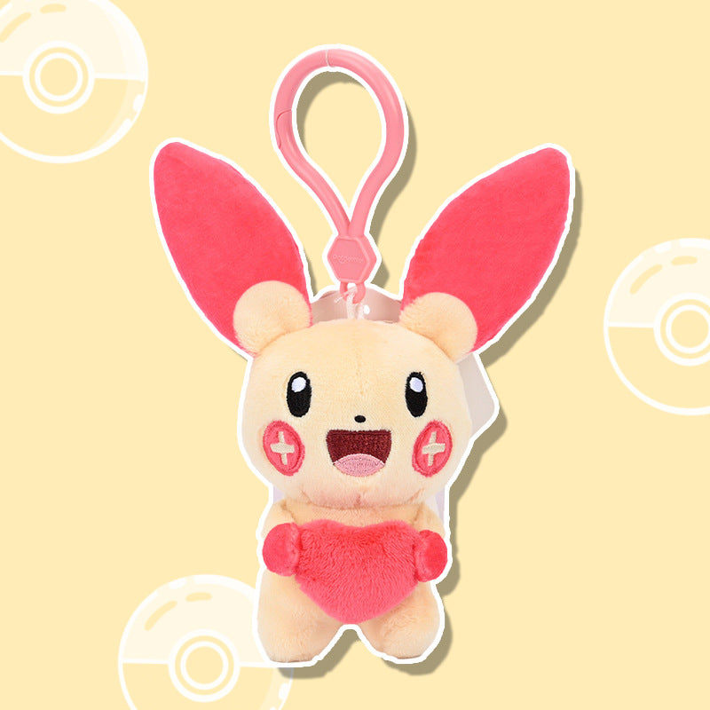 Girls Crossbody Bag Strawberry Bear Plush Head-Shaped Satchel Cute Animal Shape