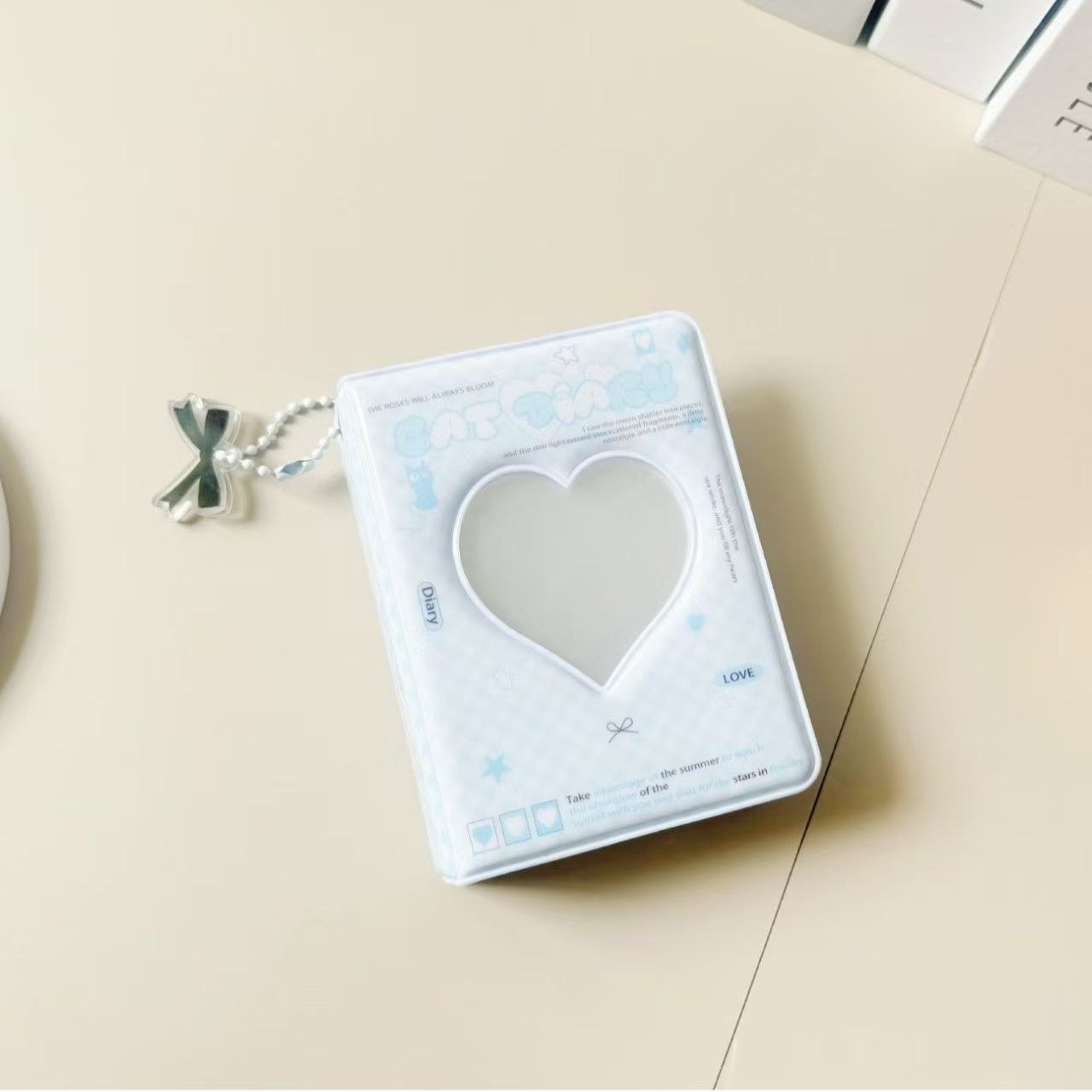 New Bow Card Binder One Palace Grid 3-Inch Polaroid Star-Chasing Storage Mini Truck My Little Pony Business Card Storage Book