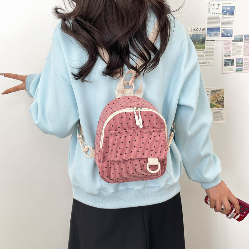 Cute Lamp Wick Women's Backpack Leisure Travel Everyday Joker Small Backpack