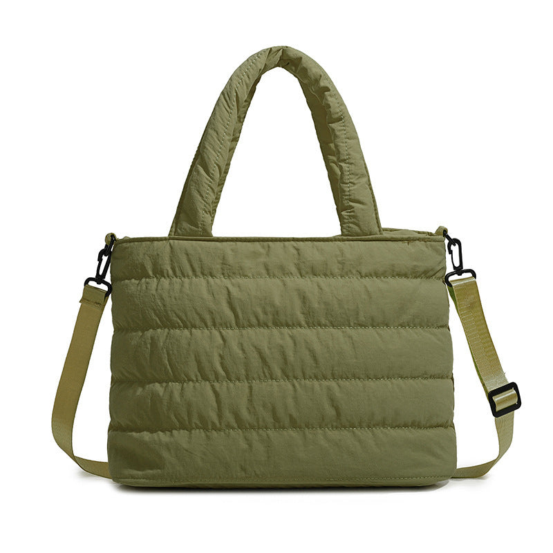 Women's Messenger Bag Personal Leisure All-Match Commute Large Capacity Good-looking Waterproof Portable Shoulder Bag