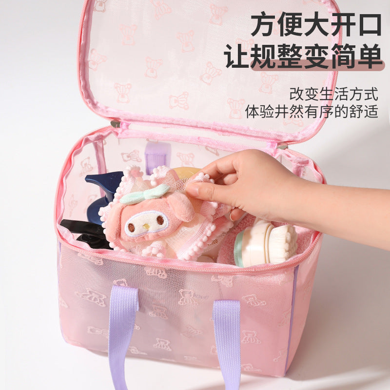 Cosmetic Bag Female Portable Toiletry Bag Large Capacity Travel Cosmetics Storage Portable