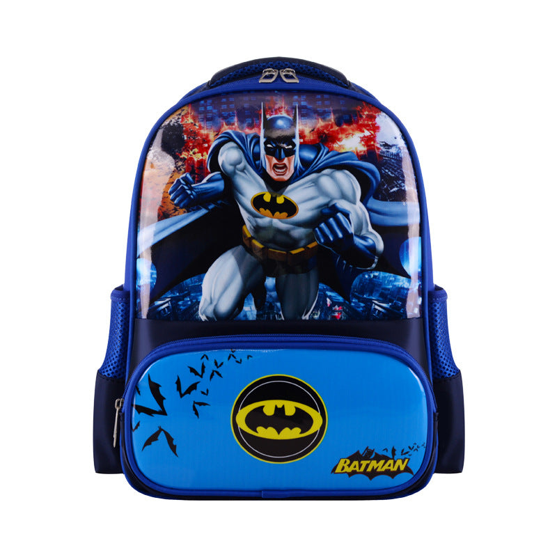 Lightweight Breathable Kids Backpack with Cartoon Design for School Children, Comfortable Ergonomic Shoulder Straps and Durable Nylon Material