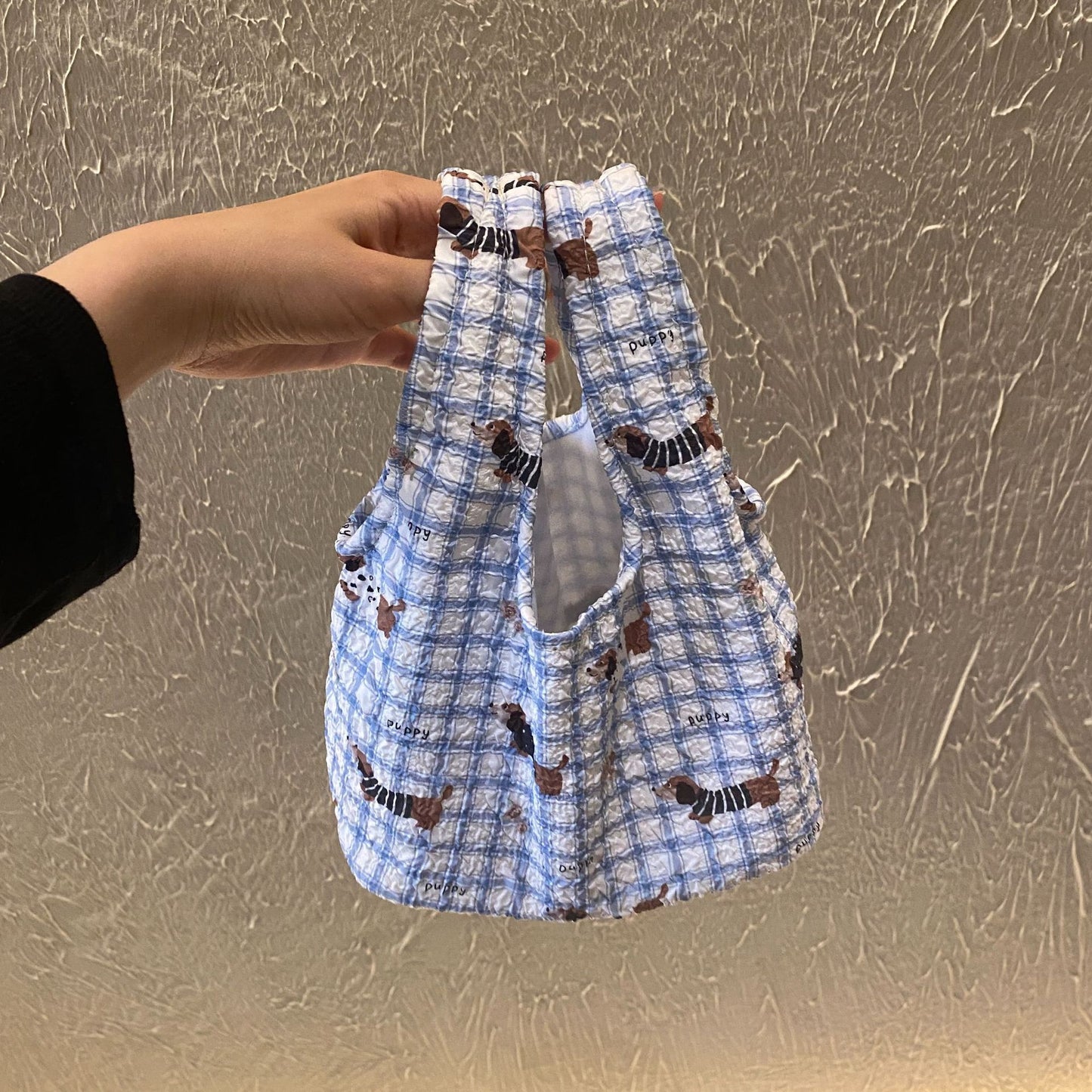Cute Plaid Women's Tote Fashion Casual Shoulder Bag Large Capacity
