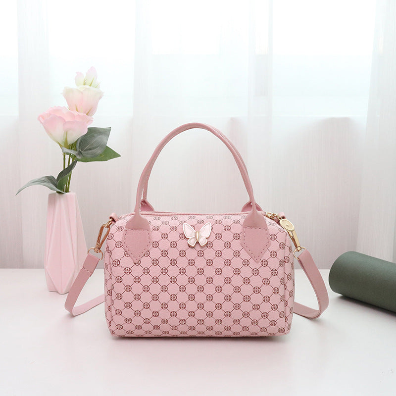 Pattern Cloth Pillow Bag Female Fashion Mobile Phone Bag Niche Fashion Korean Style Cosmetic Bag Bag