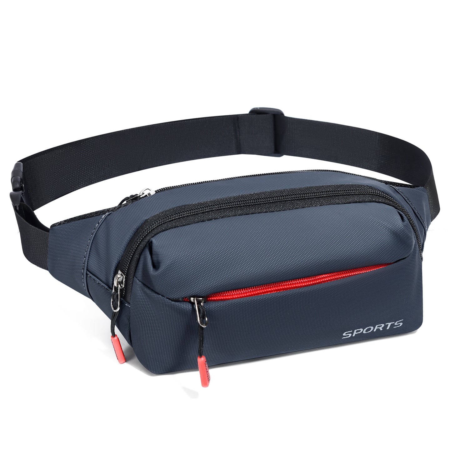 New Simple Waterproof Waist Bag Korean Style Large Capacity Personality Cash Bags Outdoor Leisure Travel Cell Phone Storage Bag