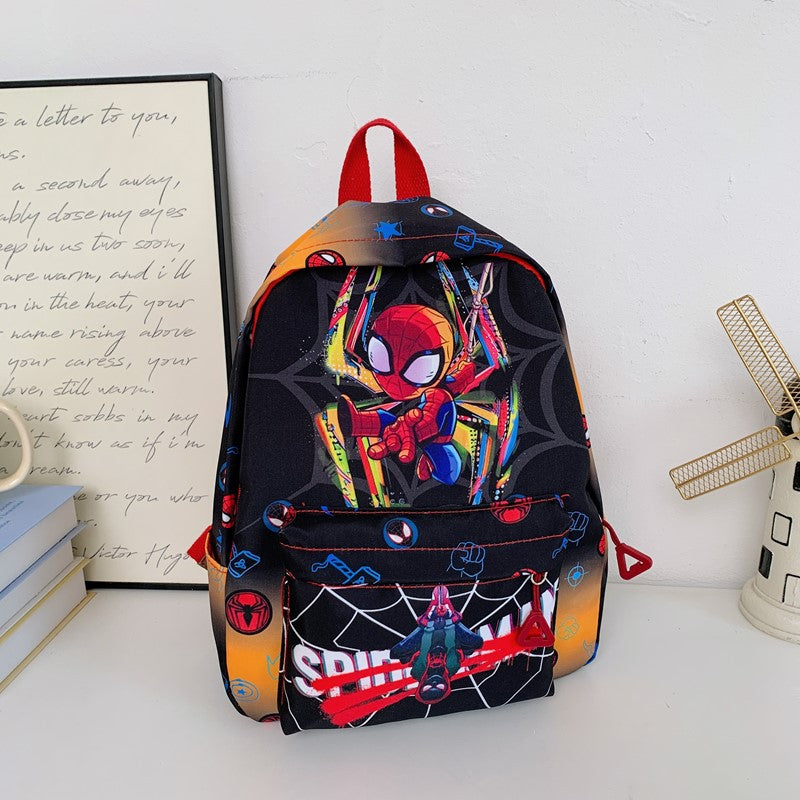 New Cartoon Children's Bags Portable All-Match Boys Ultraman Backpack Burden Reduction Kindergarten Backpack