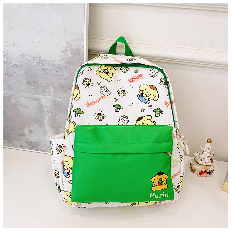 New Children's Schoolbag Kindergarten Cartoon Printed Clow M Backpack Cute Casual All-Match Backpack