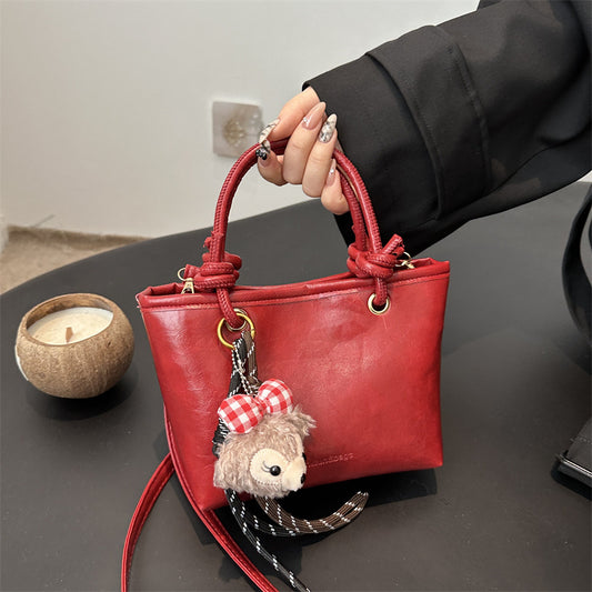 Good-looking Mini Bucket Bag Women's Everyday Joker Fashion Portable Messenger Bag