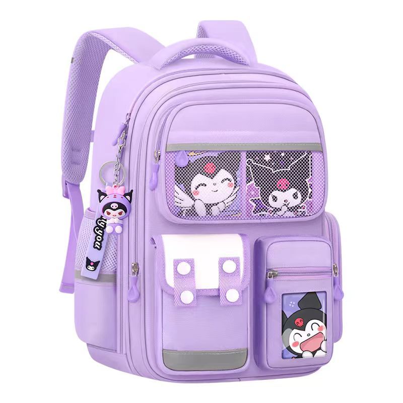 Cartoon Children's Schoolbag Burden-Reducing Spine Protection Large Capacity Breathable Waterproof