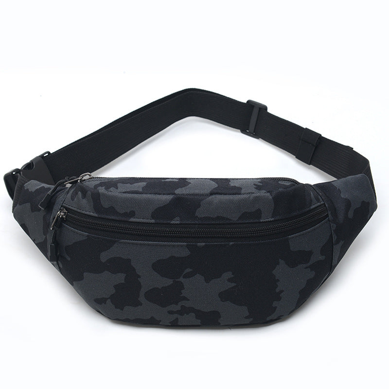 Oxford Cloth Waterproof Multi-Layer Sportswear Mobile Phone Waist Bag Men's Work Durable New Crossbody Hiking Backpack