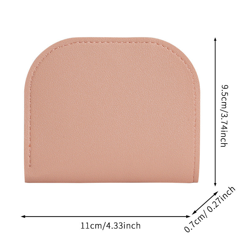 Japanese and Korean Small Wallet Women's Ultra-Thin New Student Card Holder One Wallet Multifunctional Coin Purse