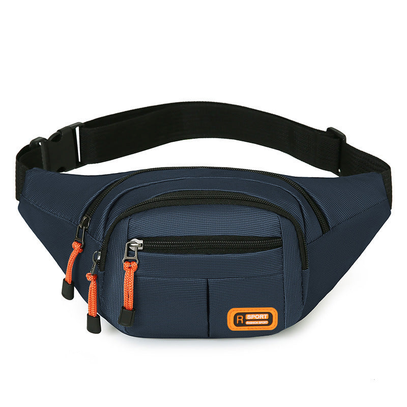 Thickened New Waist Bag Large Capacity Waterproof Slanted Chest Bag Wear-Resistant Portable and Versatile Mobile Phone Bag