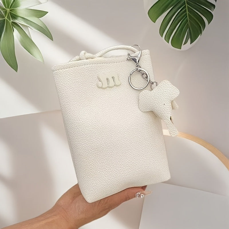 Minimalist PU Crossbody Bag with Magnetic Closure and Soft Texture for Casual Travel