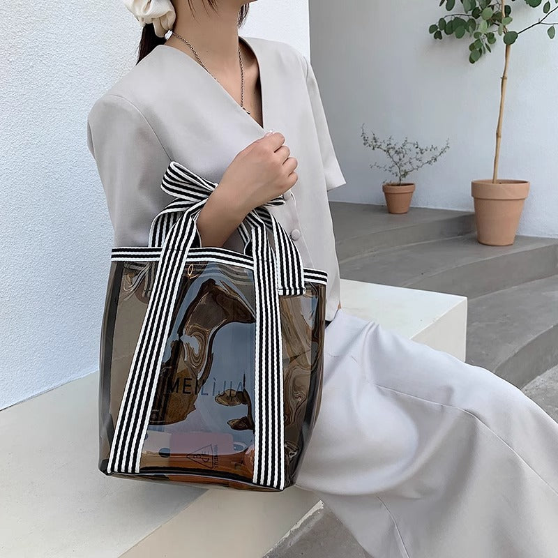 Cosmetic Bag Women's Korean-Style Waterproof All-Match Commute Portable Beach Fitness Good-looking Women's Yoga Bag
