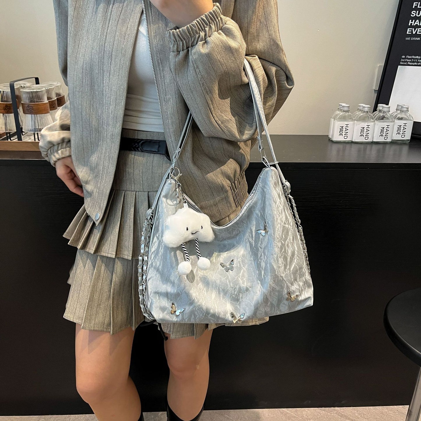 Large Capacity Women's Backpack New Multi-Functional Commuter Shoulders and One Shoulder Crossbody Bag