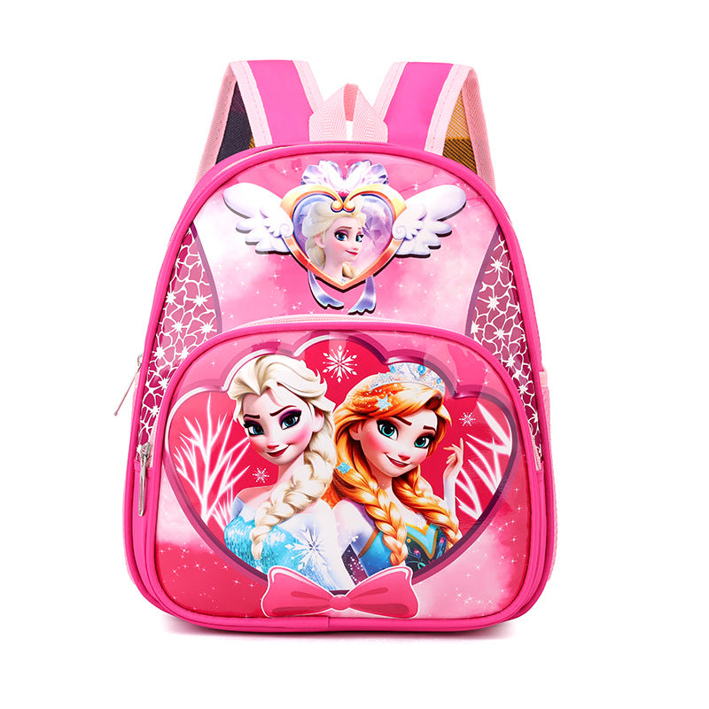New Spider-Man Cartoon Kid's Small Schoolbag Labubu Boys and Girls Kindergarten Backpack Super Light and Burden-Free