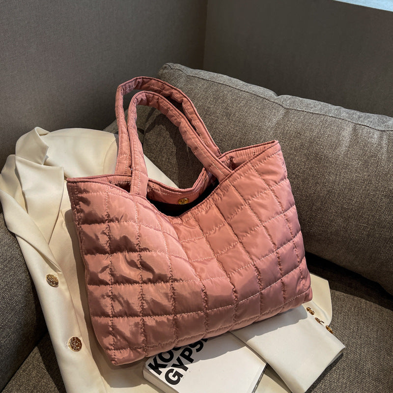 Underarm Bag Women's Fashion Casual Large Capacity New Korean Style Simple Western Style Shoulder Messenger Tote Bag