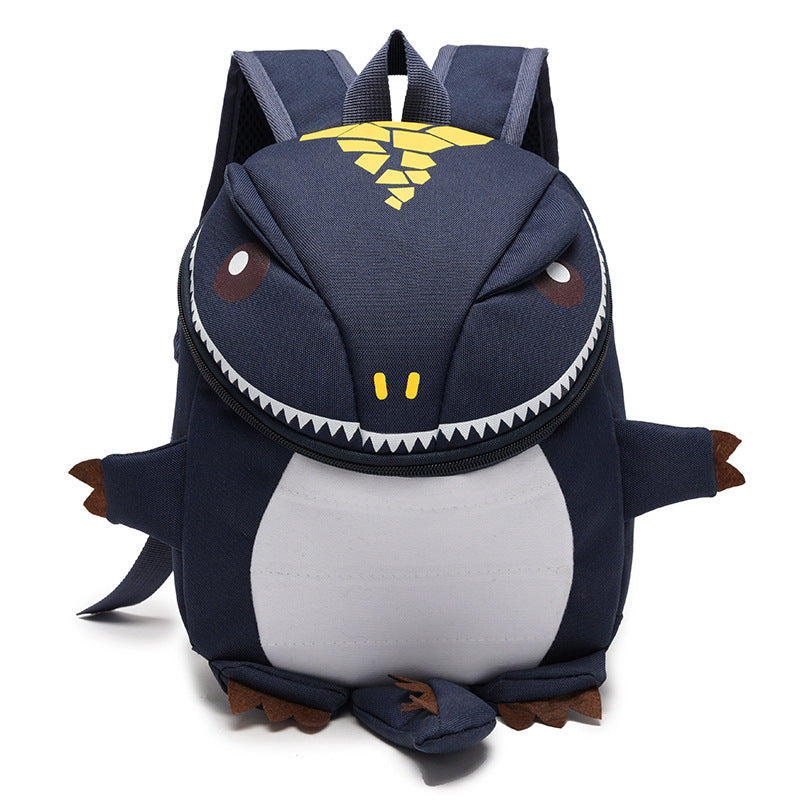 Cute Dinosaur Backpack for Kids Toddler School Bag Cartoon Design Anti-theft Lightweight Dual Shoulder Bag